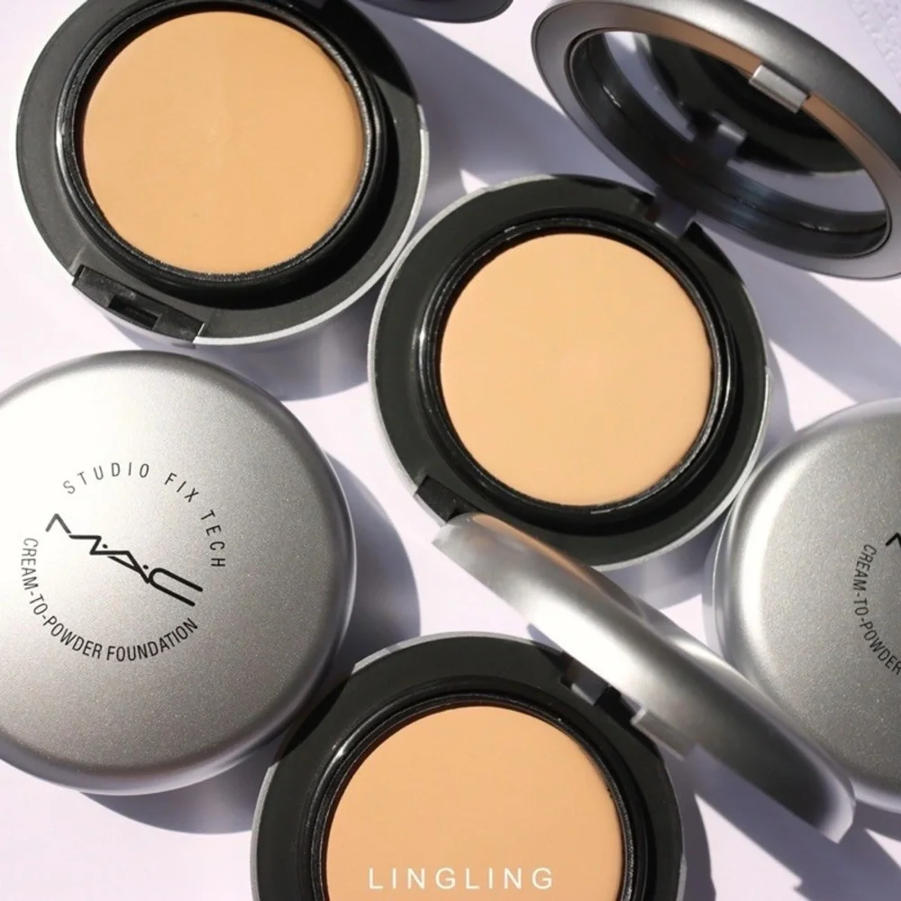 NC55 Mac Studio Fix Tech Cream To Powder Foundation NC 55 Deep Golden Brand New